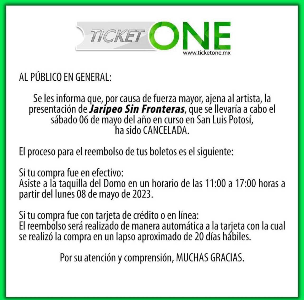 Cancelan concierto Pepe Aguilar
