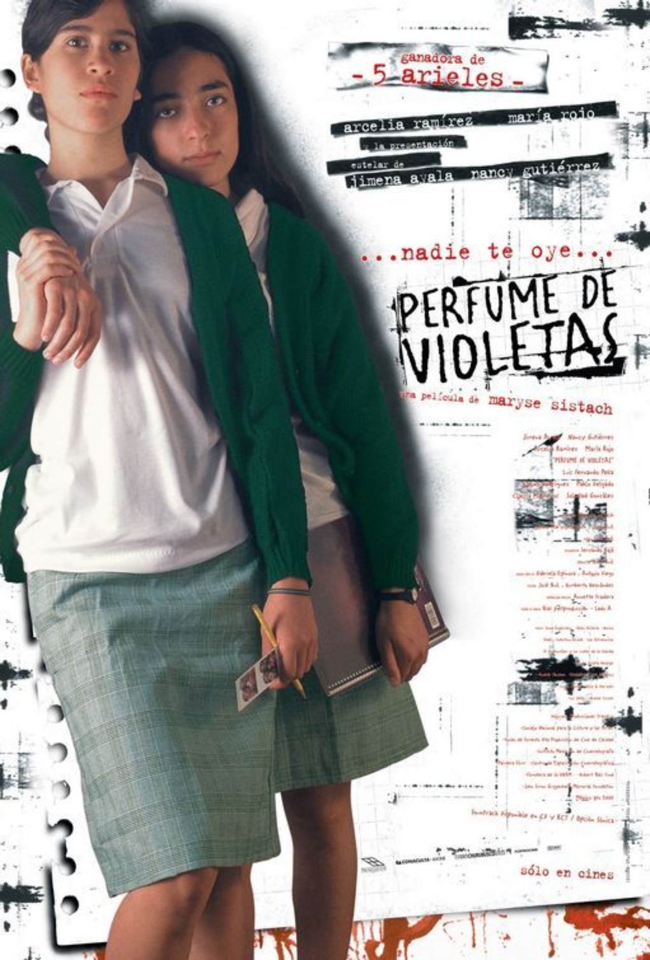 Actrices perfume de violetas antes ahora