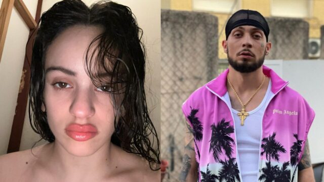 cantante publica fotos intimas Rosalia editadas
