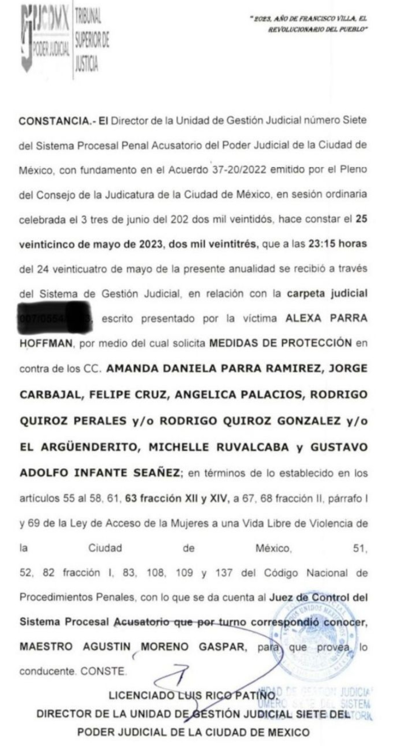 Alexa Hoffman demanda a su hermana y periodistas