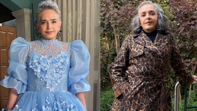 Ana Martín vestido de quinceañera