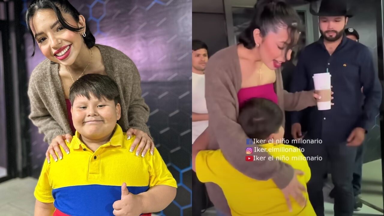 Iker, el niño millonario, canta "Qué agonía" junto a Ángela Aguilar y se viraliza