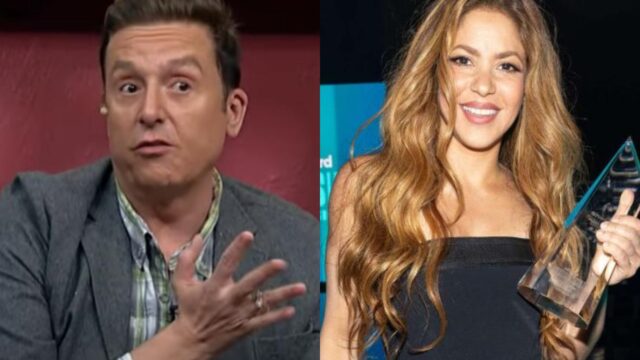 Daniel Bisogno ardida Shakira