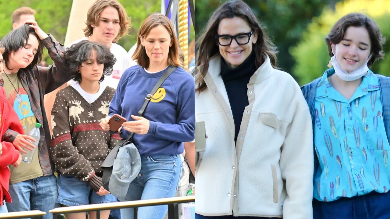 Jennifer Garner hijos JLo Disneyland
