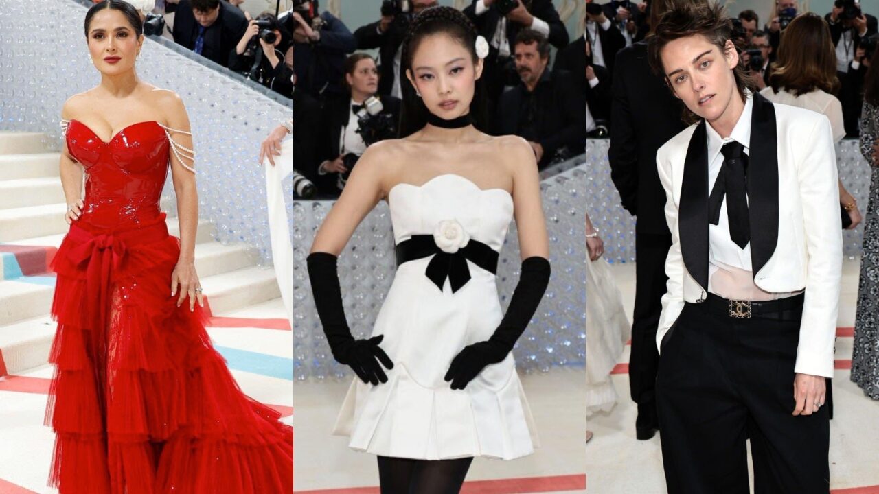 Met gala 2023 alfombra roja hermanas moss