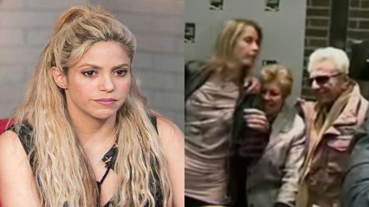 Piqué Mamá despreciando shakira