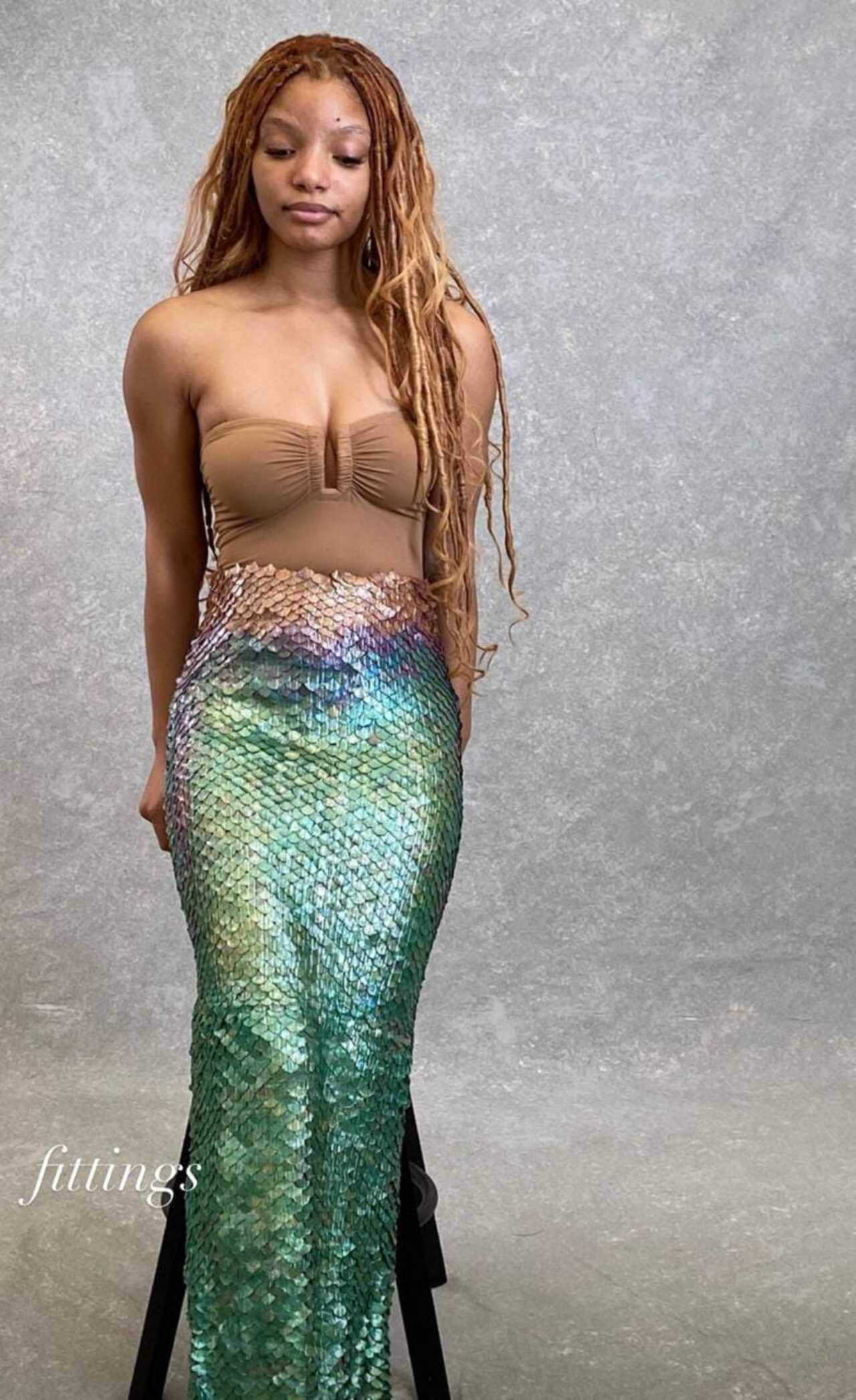 Halle Bailey si es como la Sirenita