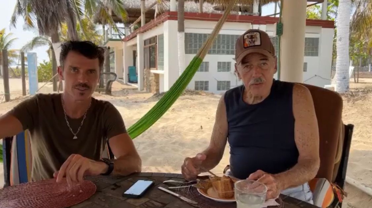Leonardo García afectado por la muerte Andrés García