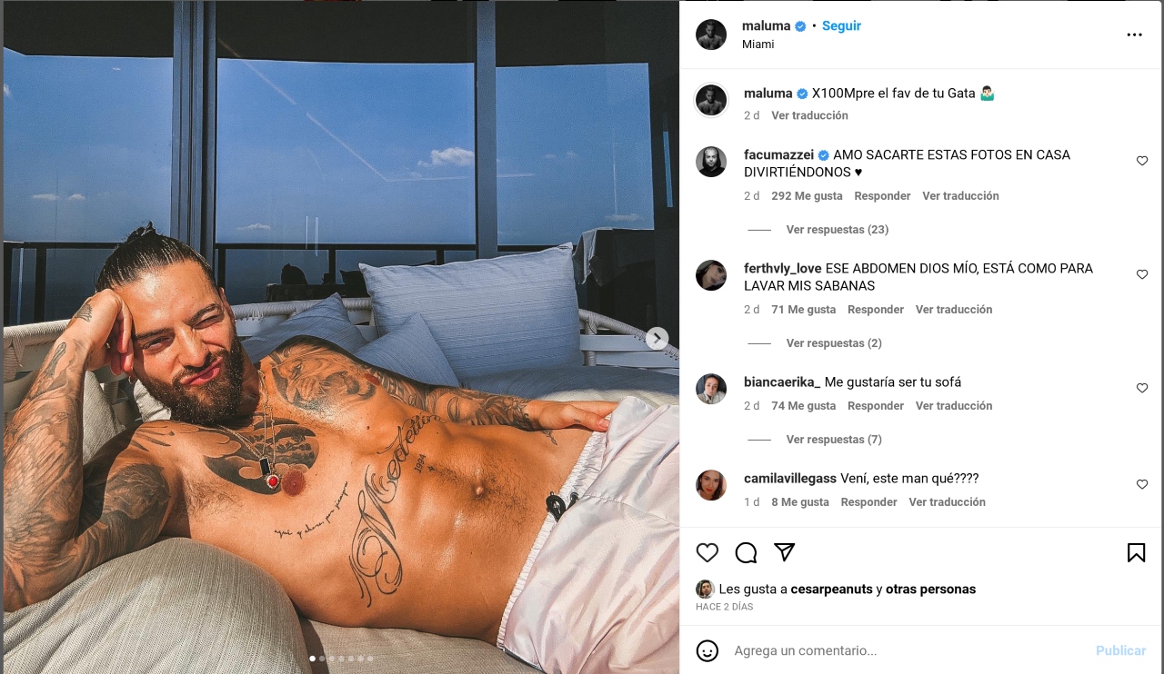 Maluma Contra peso Pluma