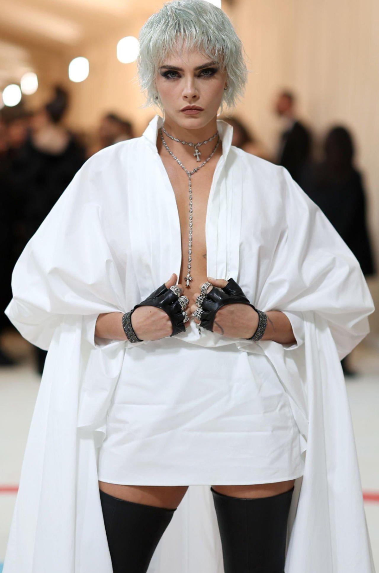Met gala 2023 alfombra roja emily cara deleving