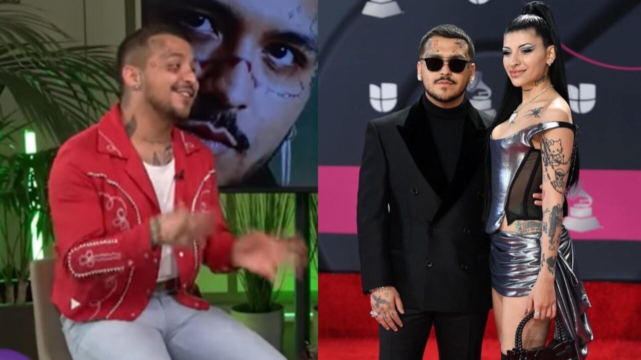 Nodal lo dificil conquistar a Cazzu