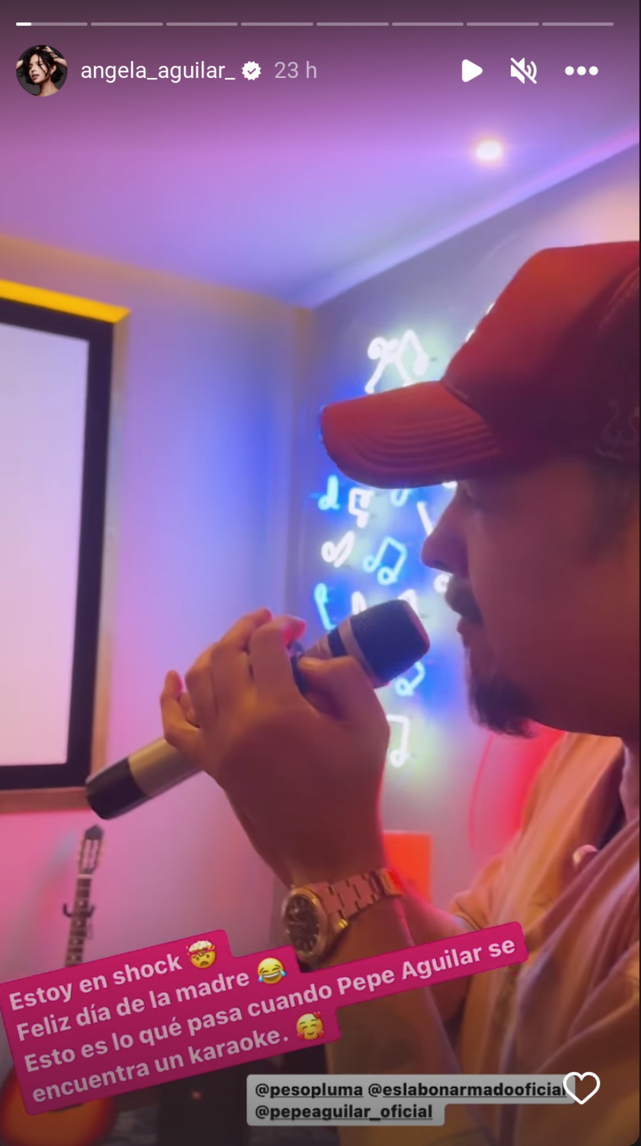 Pepe Aguilar cantando Ella Baila Sola
