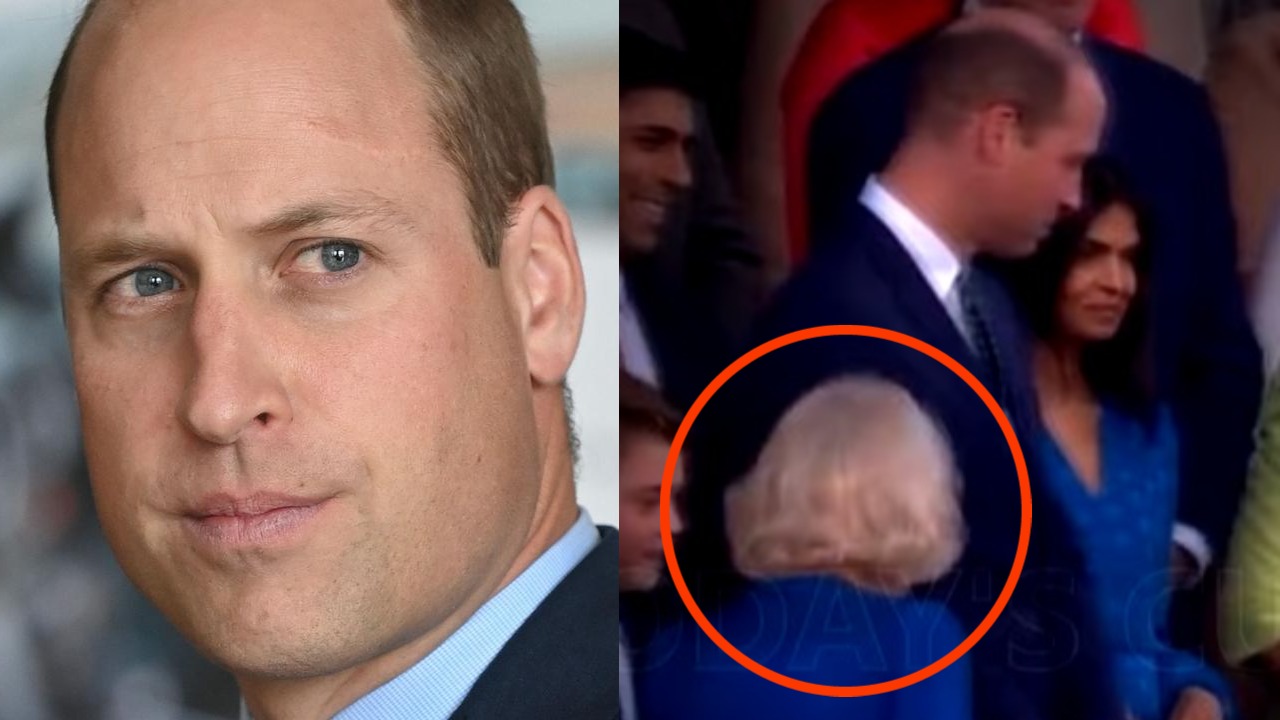 Principe William groseria reina Camilla evento