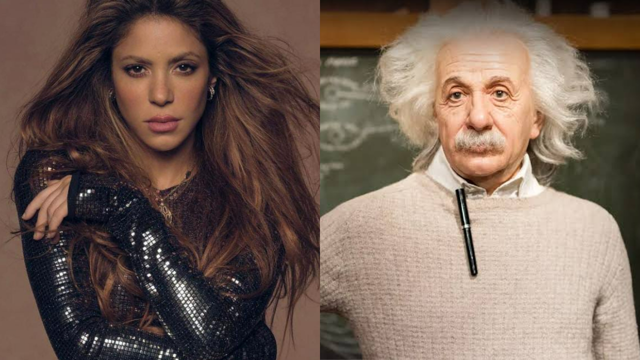 Albert Einstein inteligencia Shakira