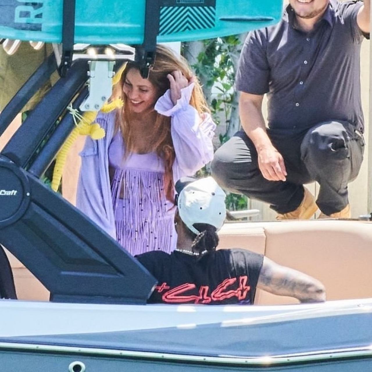 Shakira de cita con Lewis Hamilton