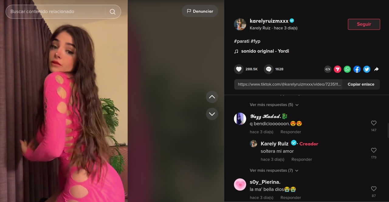 Karely Ruiz y Santa Fe Klan