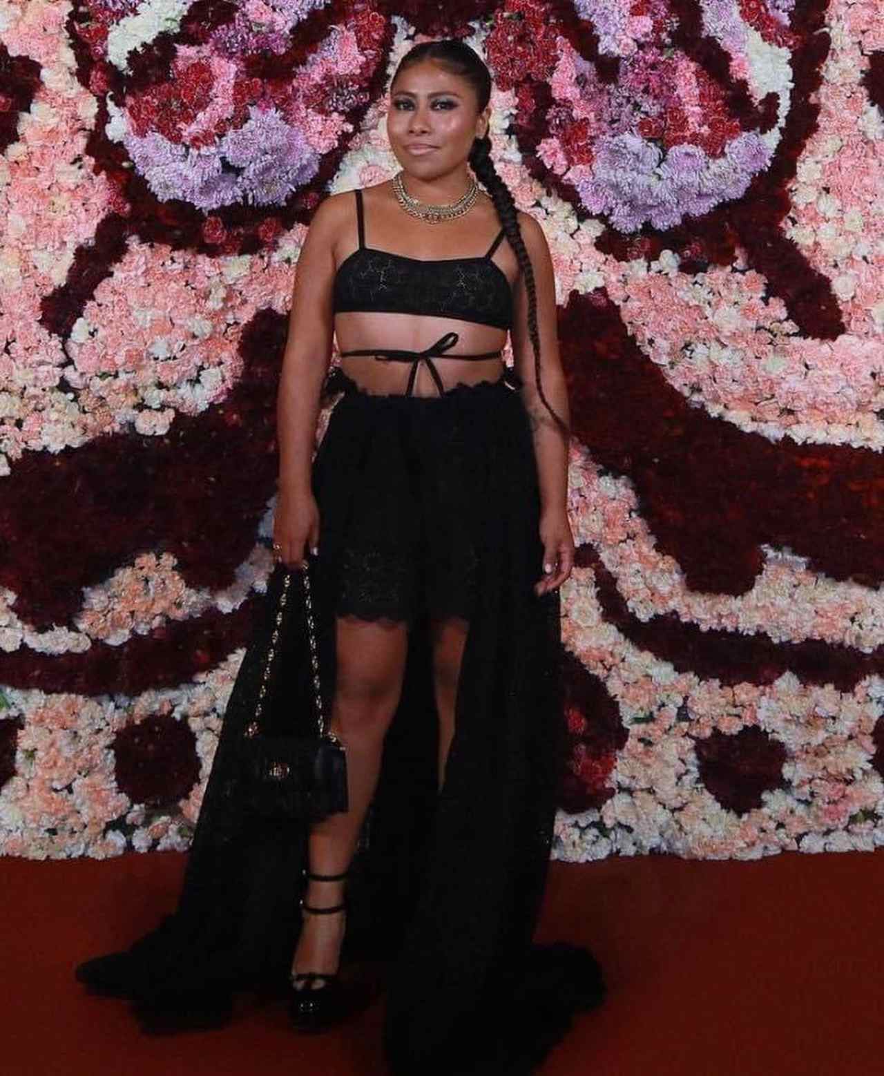 Yalitza Aparicio Dior look lenceria desfile