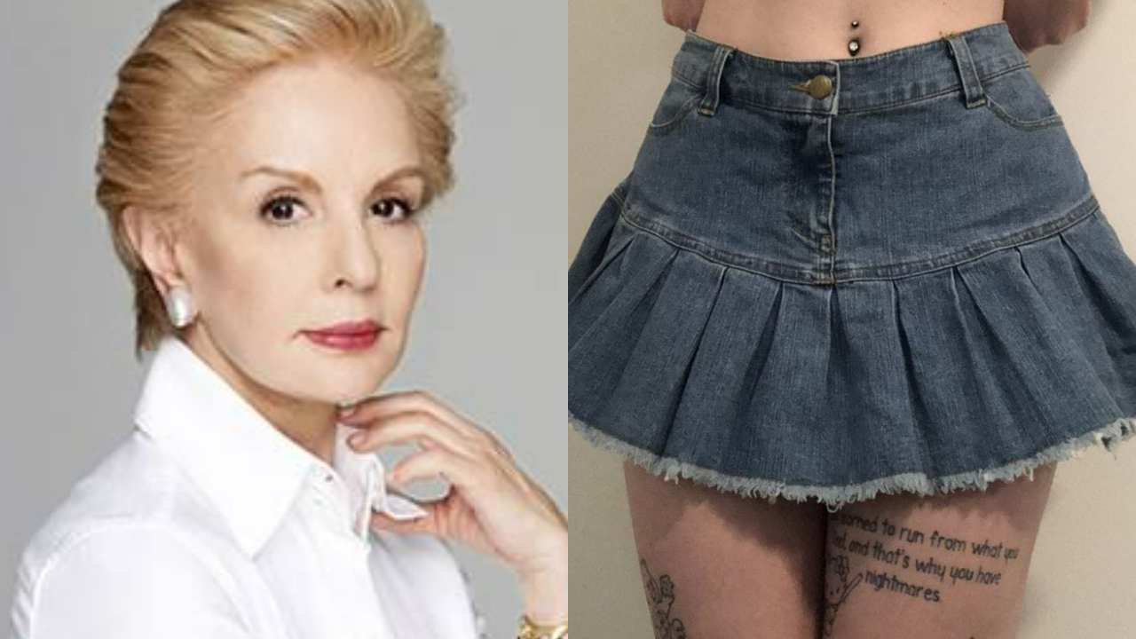 Carolina Herrera advierte no caer en la "ridiculez" con minifalda después de los 30
