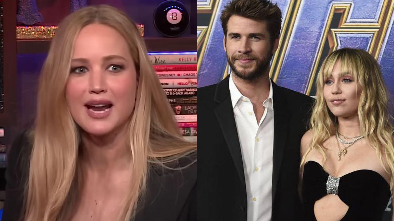Jennifer Lawrence Liam Hemsworth Miley Cyrus