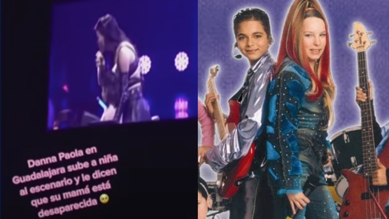 Concierto de Danna Paola actor sospechoso de trata