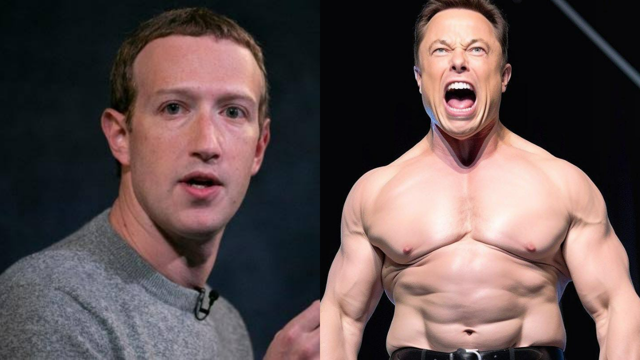¿Se cansaron del dinero? Elon Musk y Mark Zuckerberg lucharán dentro una jaula