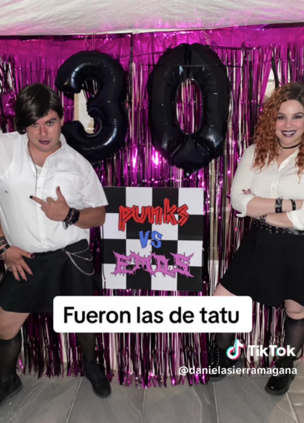fiesta tematica emos punks
