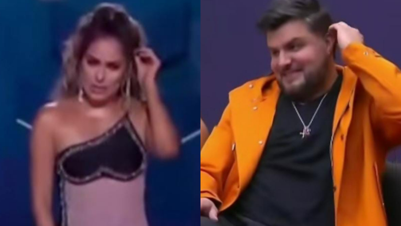 Captan momento en que Galilea Montijo mandaría señales a Paul Stanley