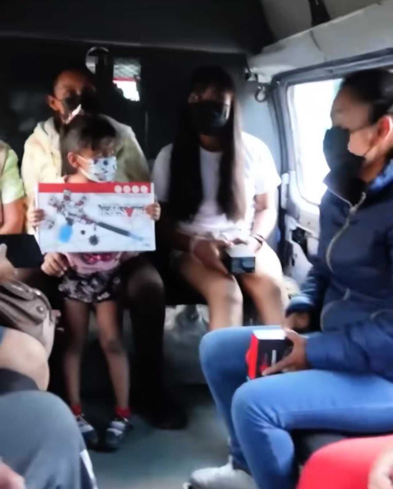 Asaltantes de combi final feliz