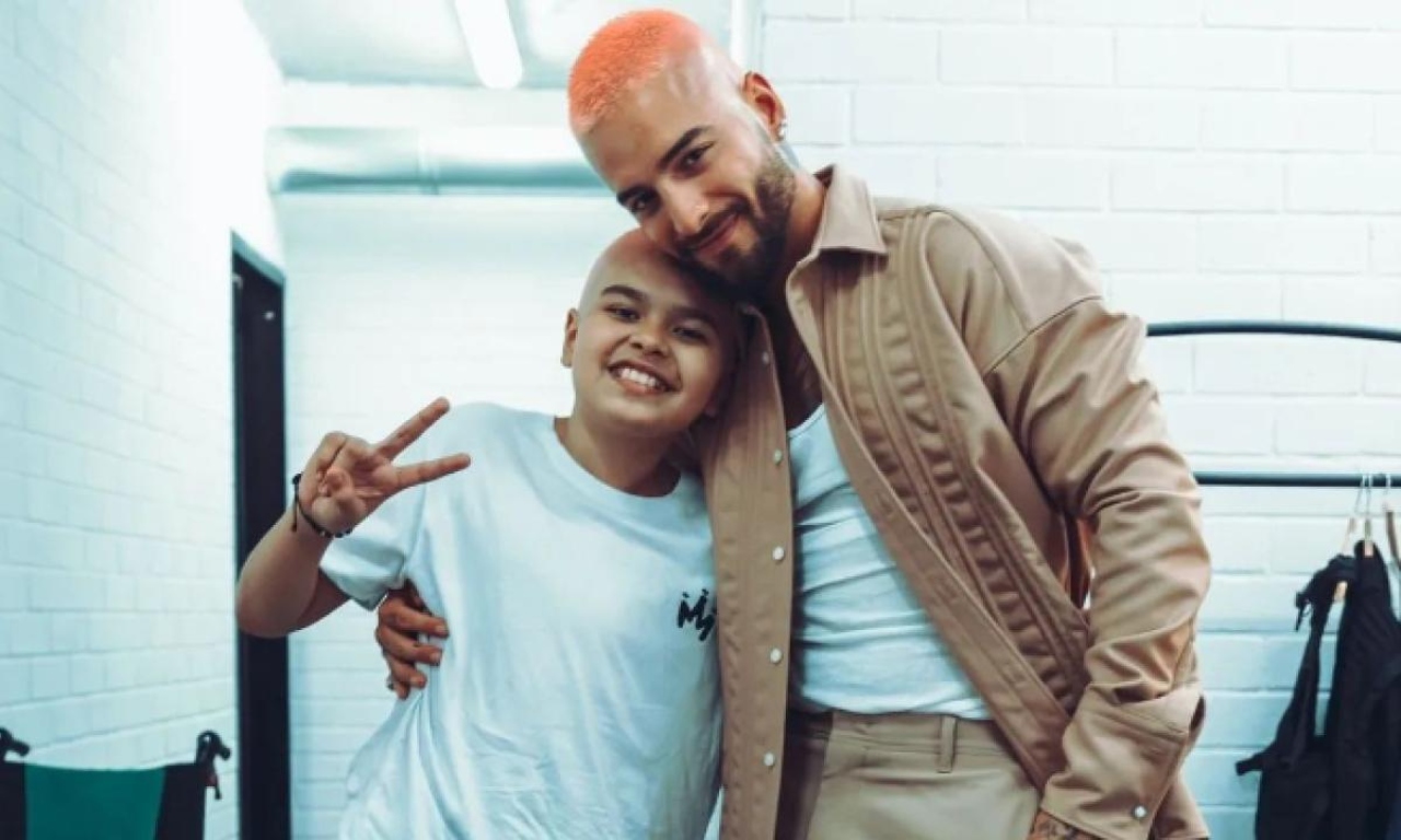 Maluma despide hermano