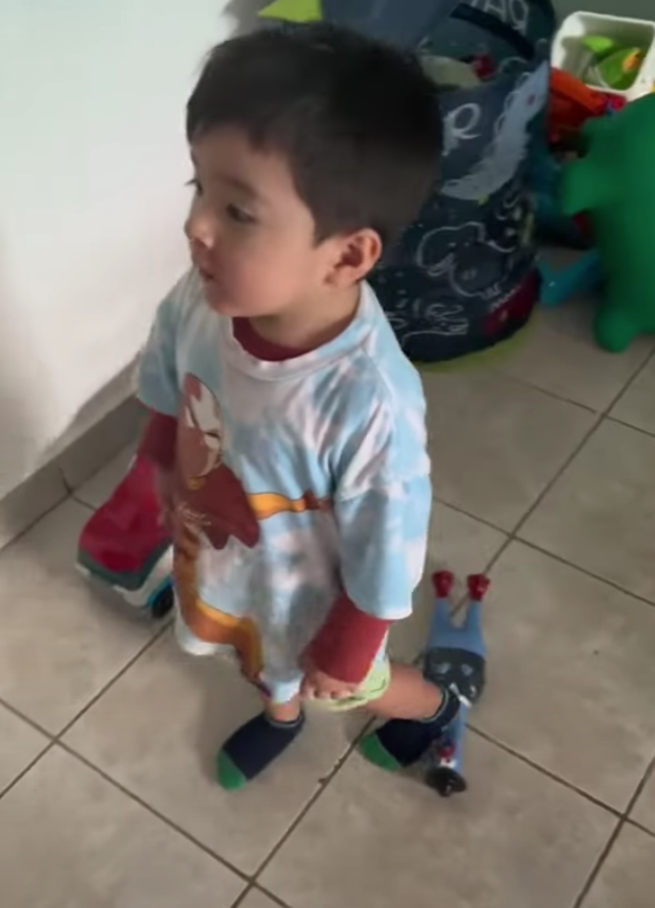 Niño pide a Dios papá blanco