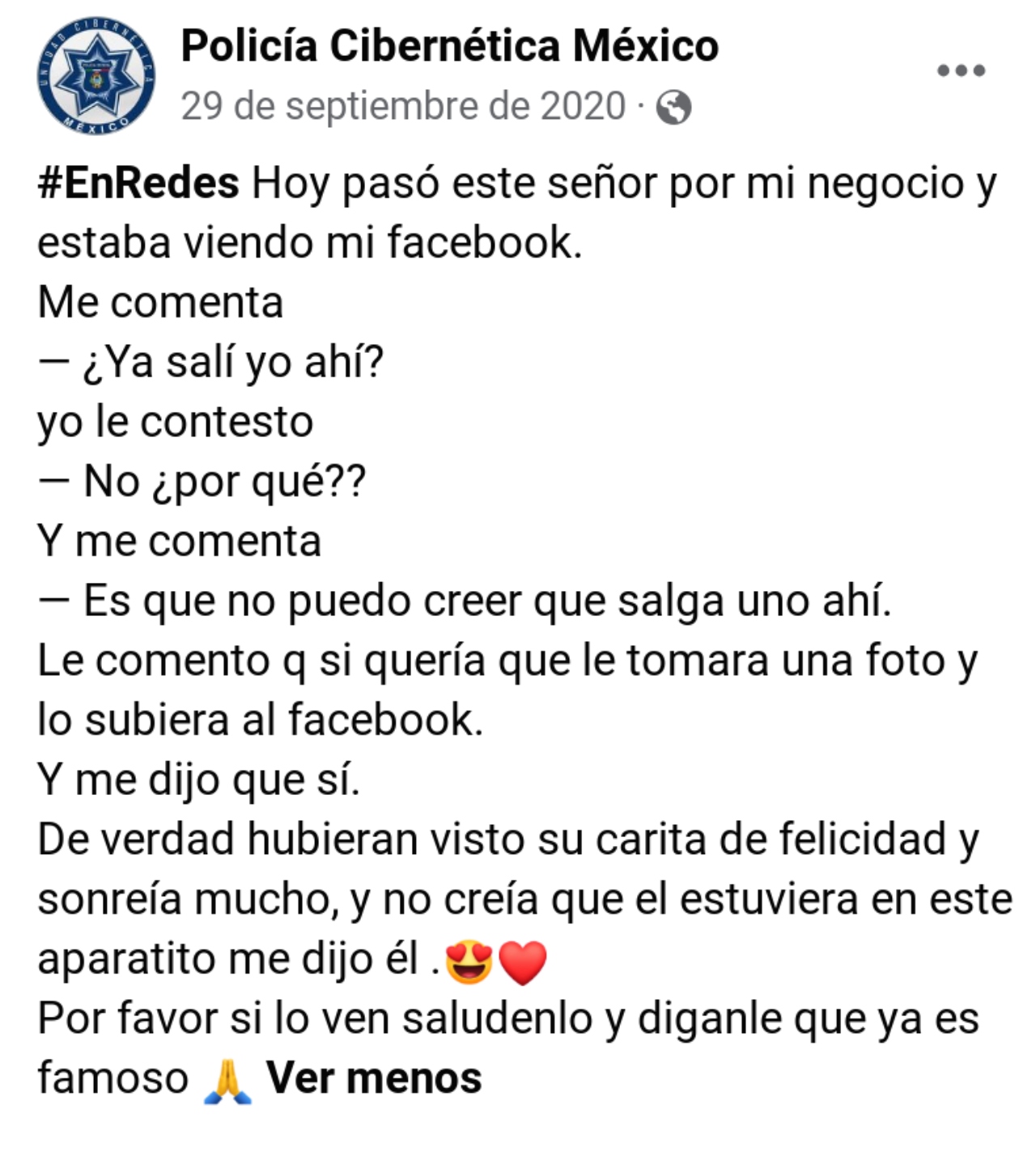 Abuelito facebook foto