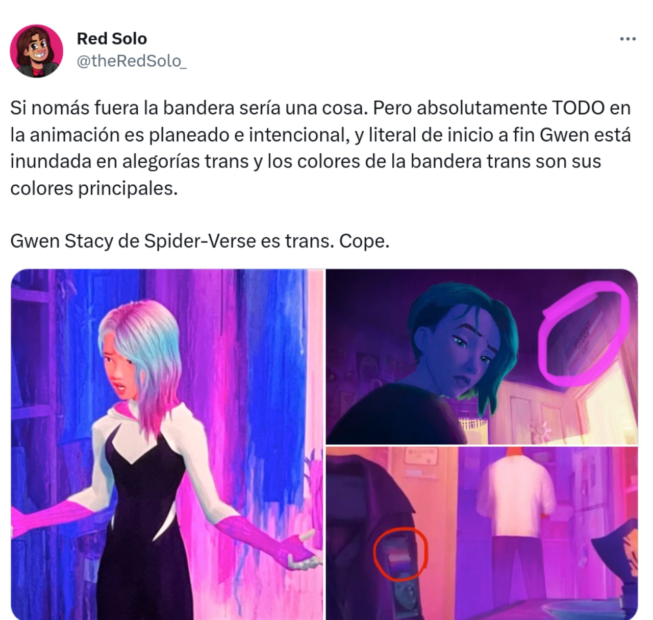 Señales Spider-Gwen trans
