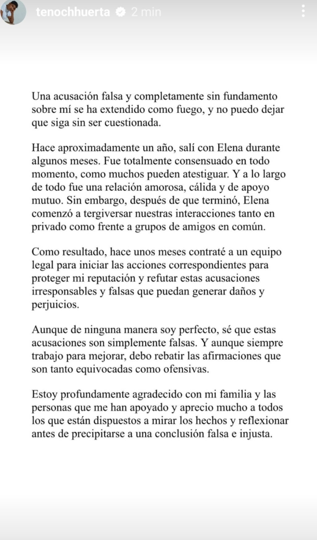 María Elena Ríos Tenoch Huerta