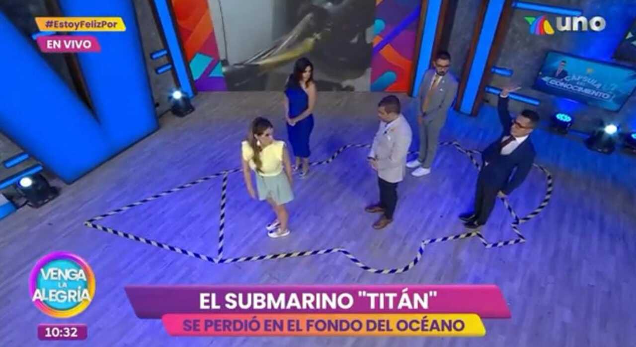 Tunden a Venga La Alegría por explicación del sumergible