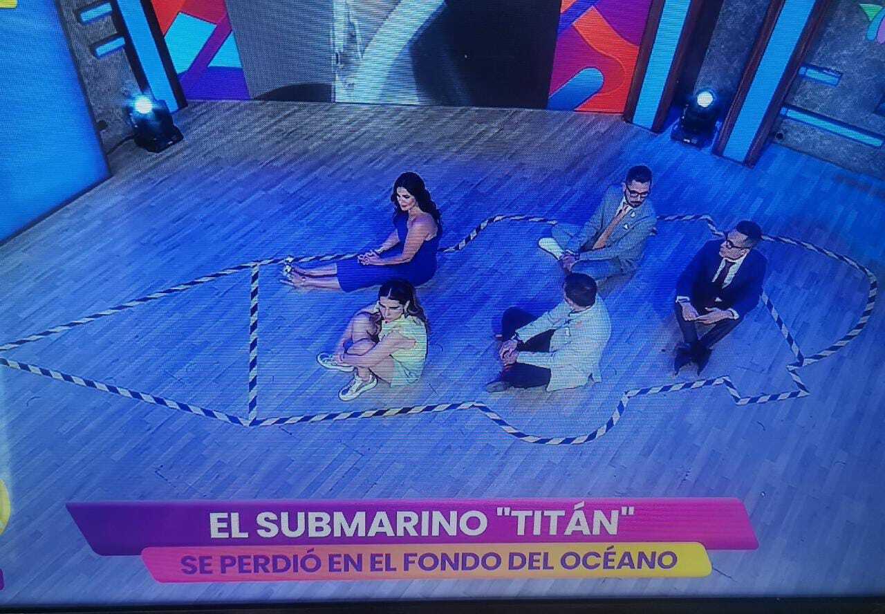 Venga La Alegría burla nacional por sumergible