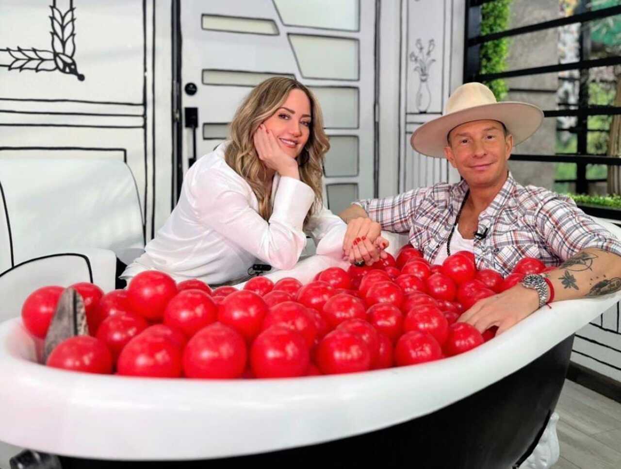 Erik Rubín felicita a Andrea Legarreta en su cumpleaños con emotiva dedicatoria