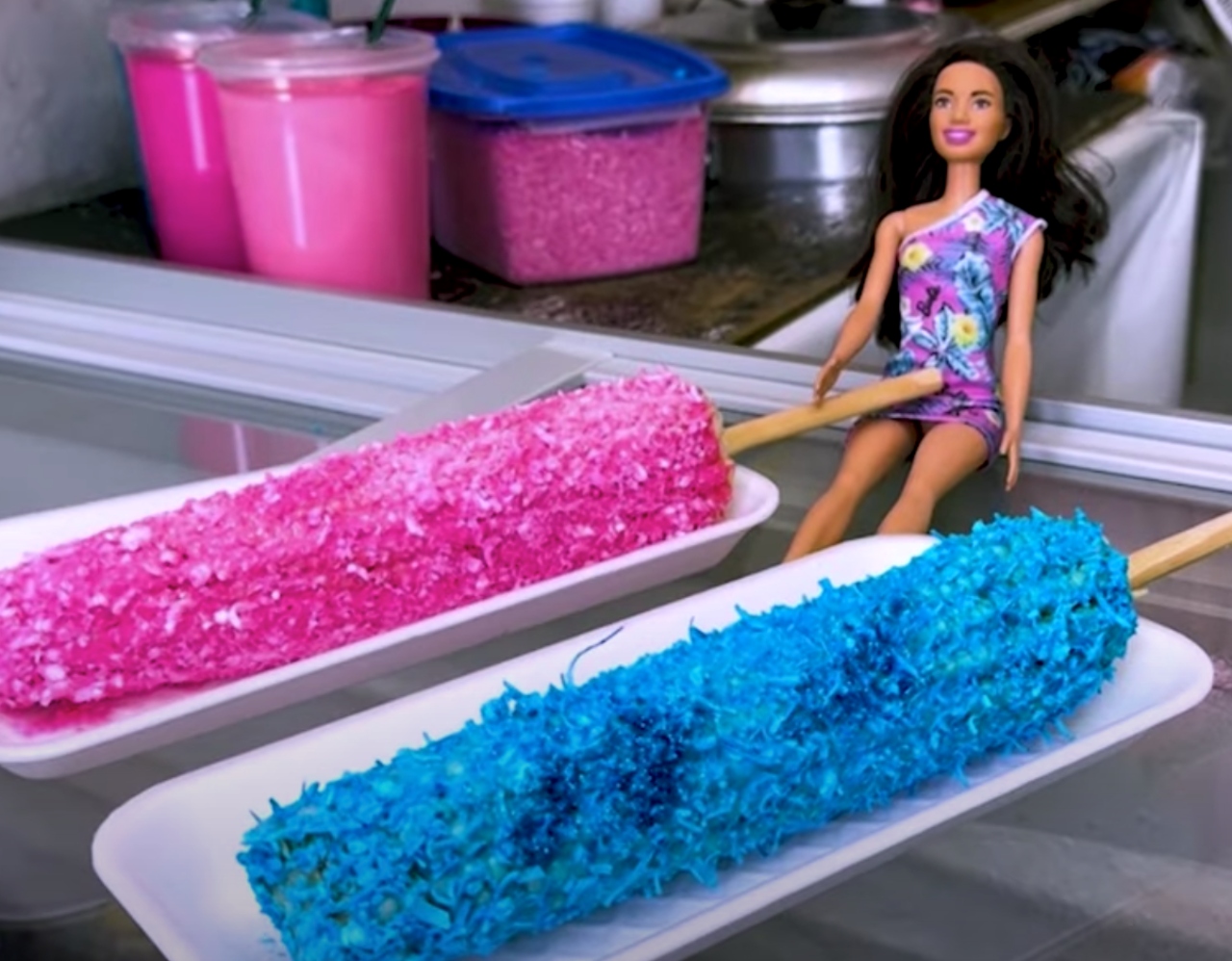 Barbielotes elotes ken y barbie