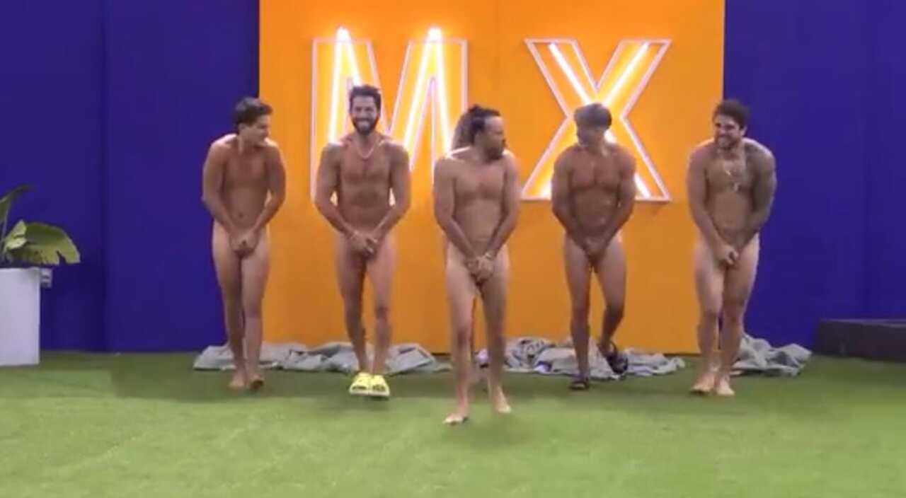 Team infierno cumple su promesa y corren desnudos en La Casa de los Famosos