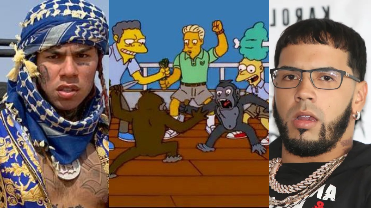 Anuel AA tekashi pelean