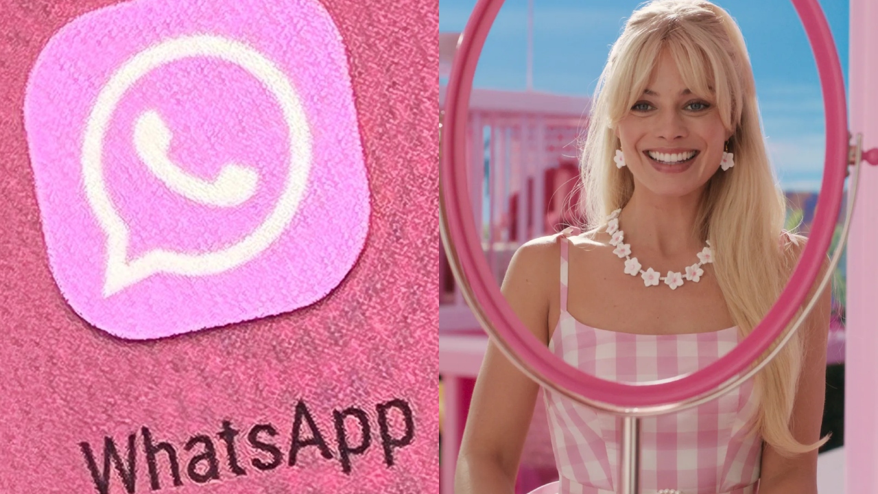 Modo Barbie WhatsApp