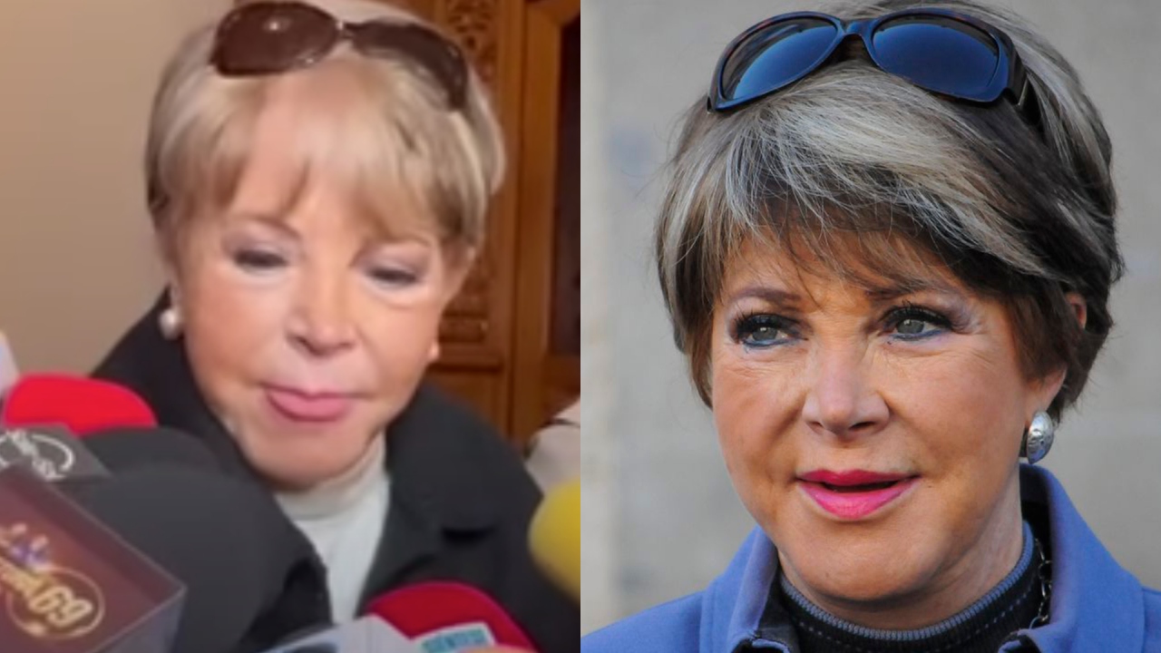 lolita ayala aparece con baston y oxigeno