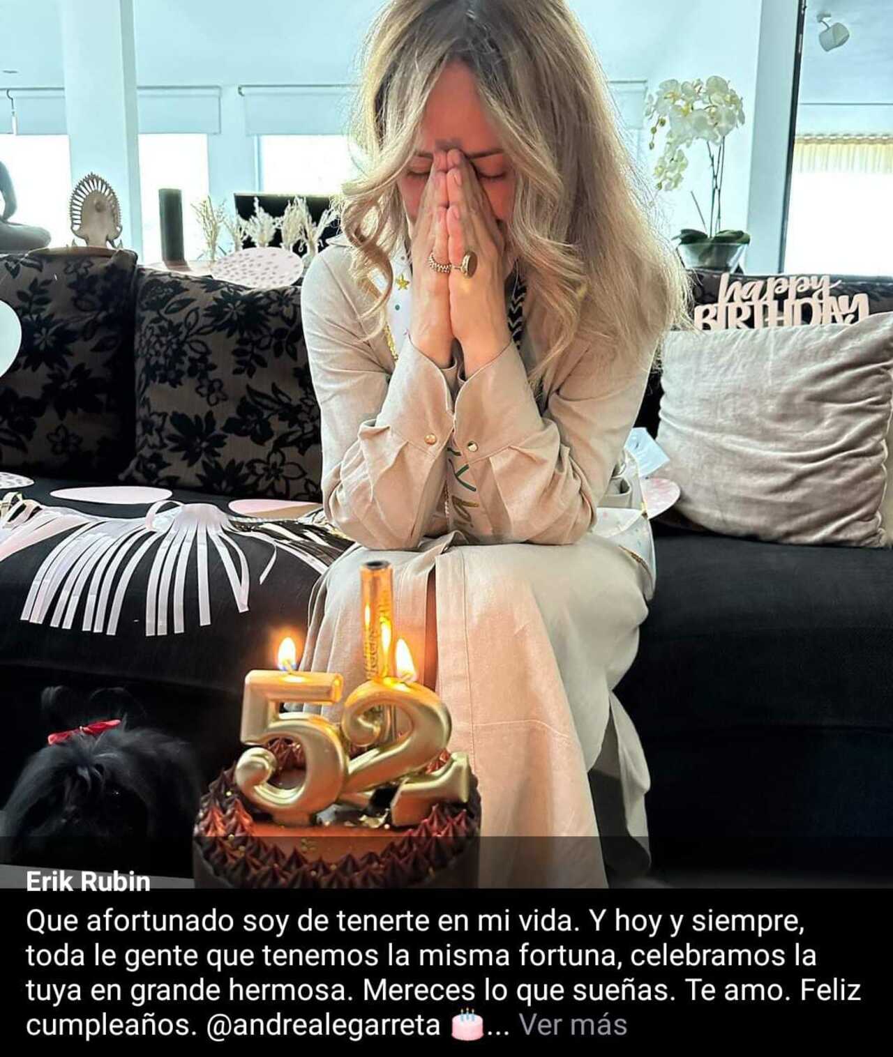 Revivió el amor: Erik Rubín le confiesa a Andrea Legarreta que aún la ama