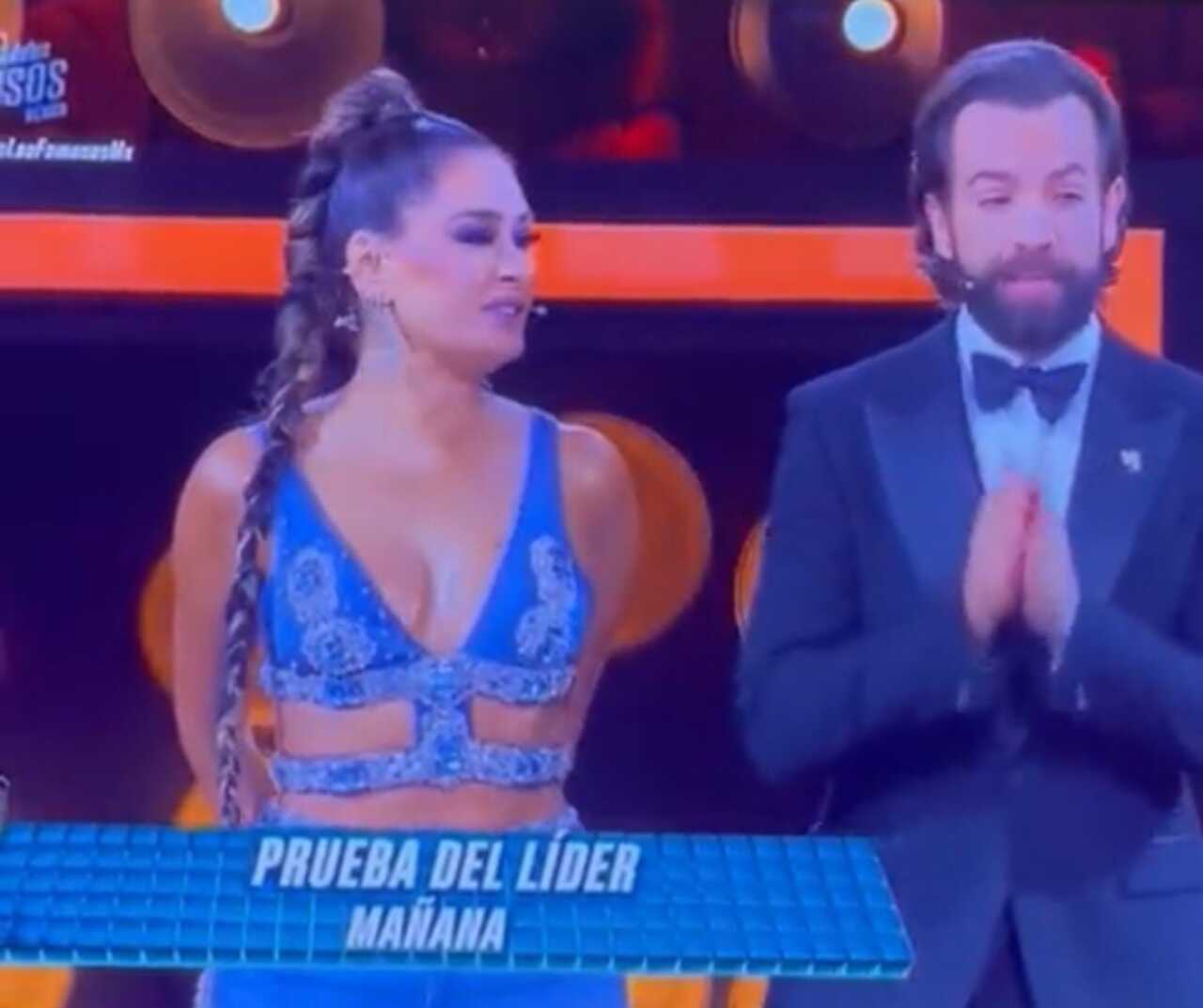 Galilea Montijo tuvo extraño comportamiento en LCDLF