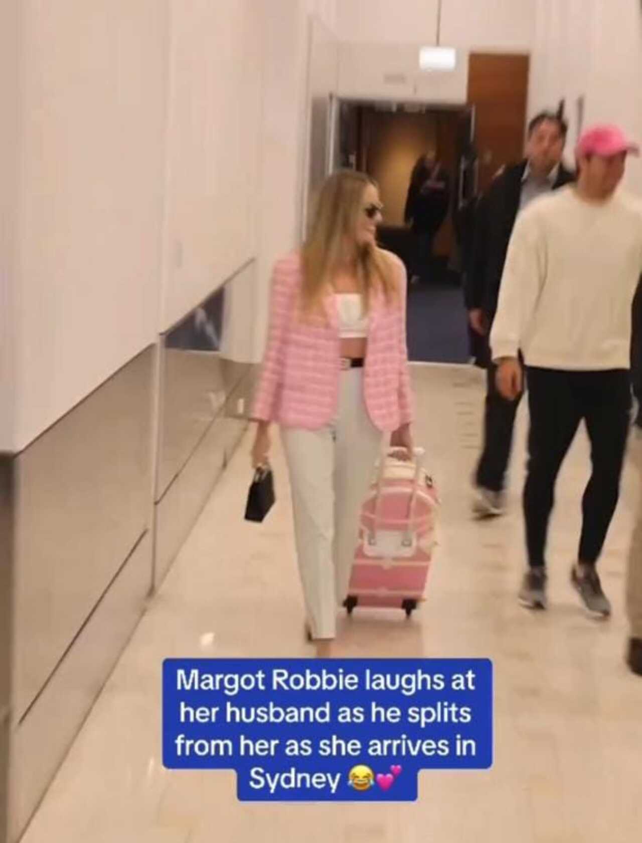 El gesto que el esposo de Margot Robbie tuvo con la actriz