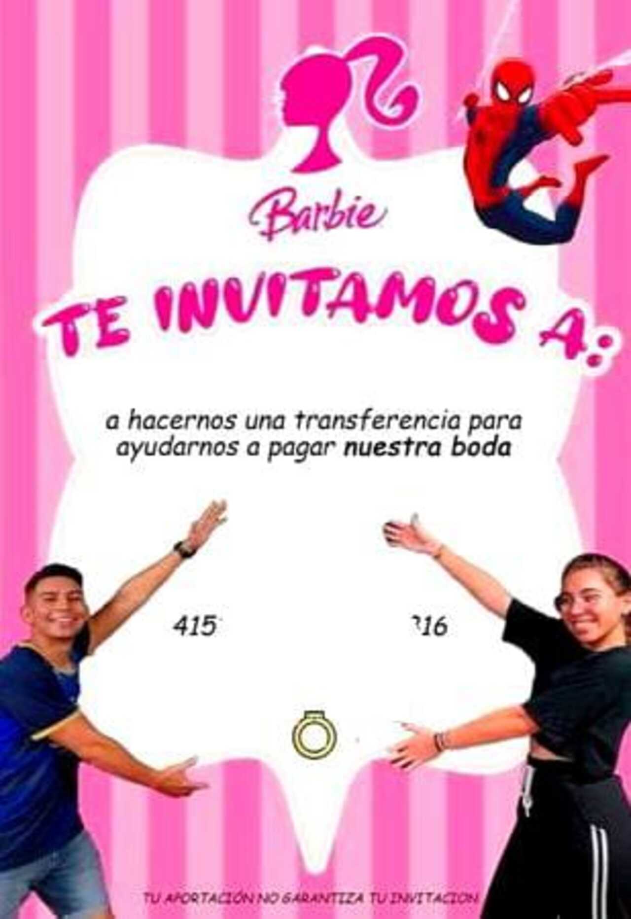 Novios Barbie piden aportaciones para su boda