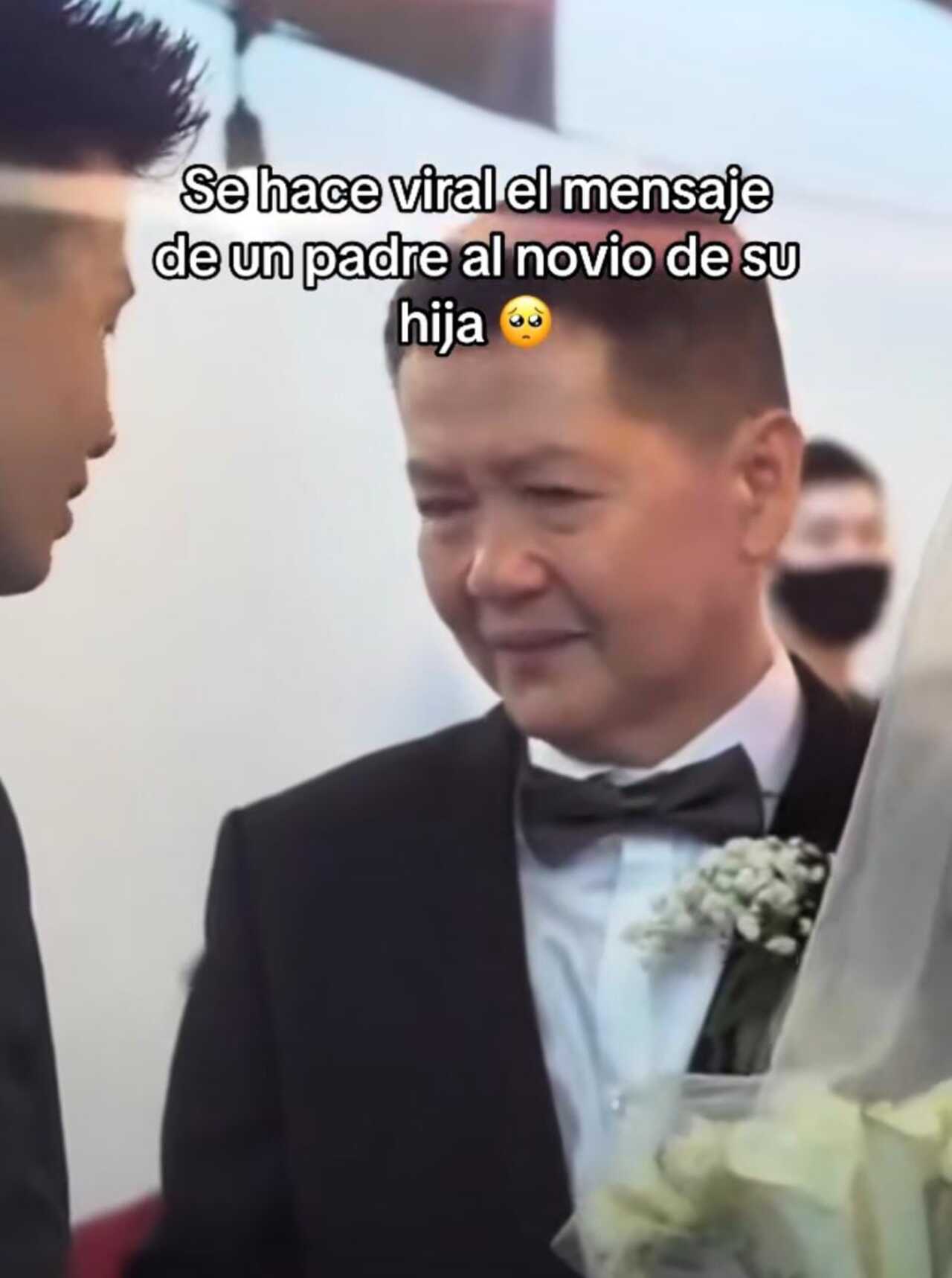 Padre pide a novio no lastimar a su hija