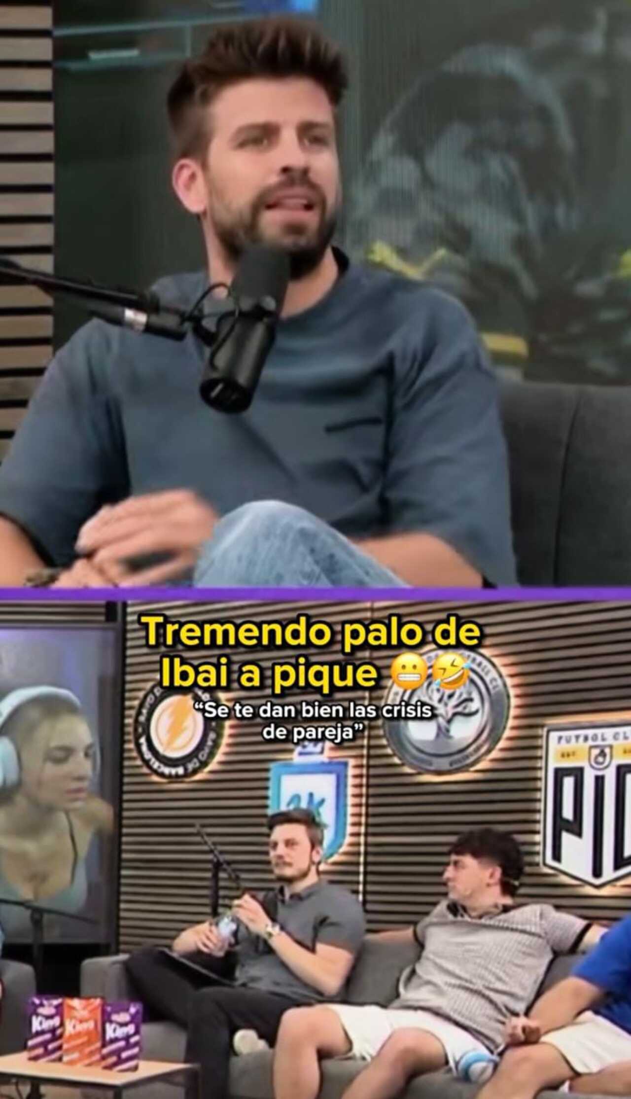 Piqué se burla de problemas con Shakira: