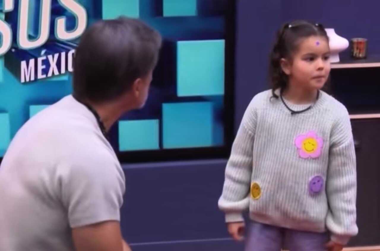 Sergio Mayer rompe en llanto al recibir a su nieta en La Casa de los Famosos