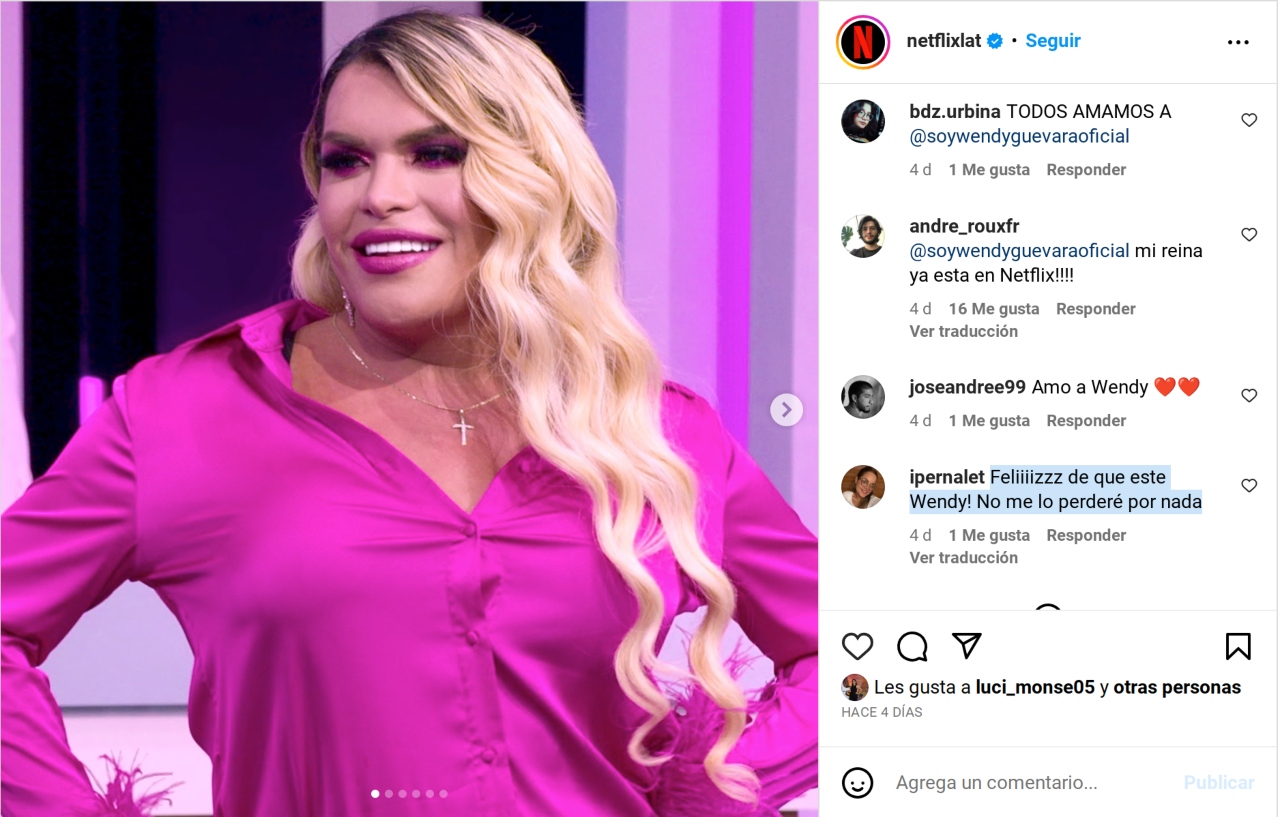 Wendy guevara netflix reality