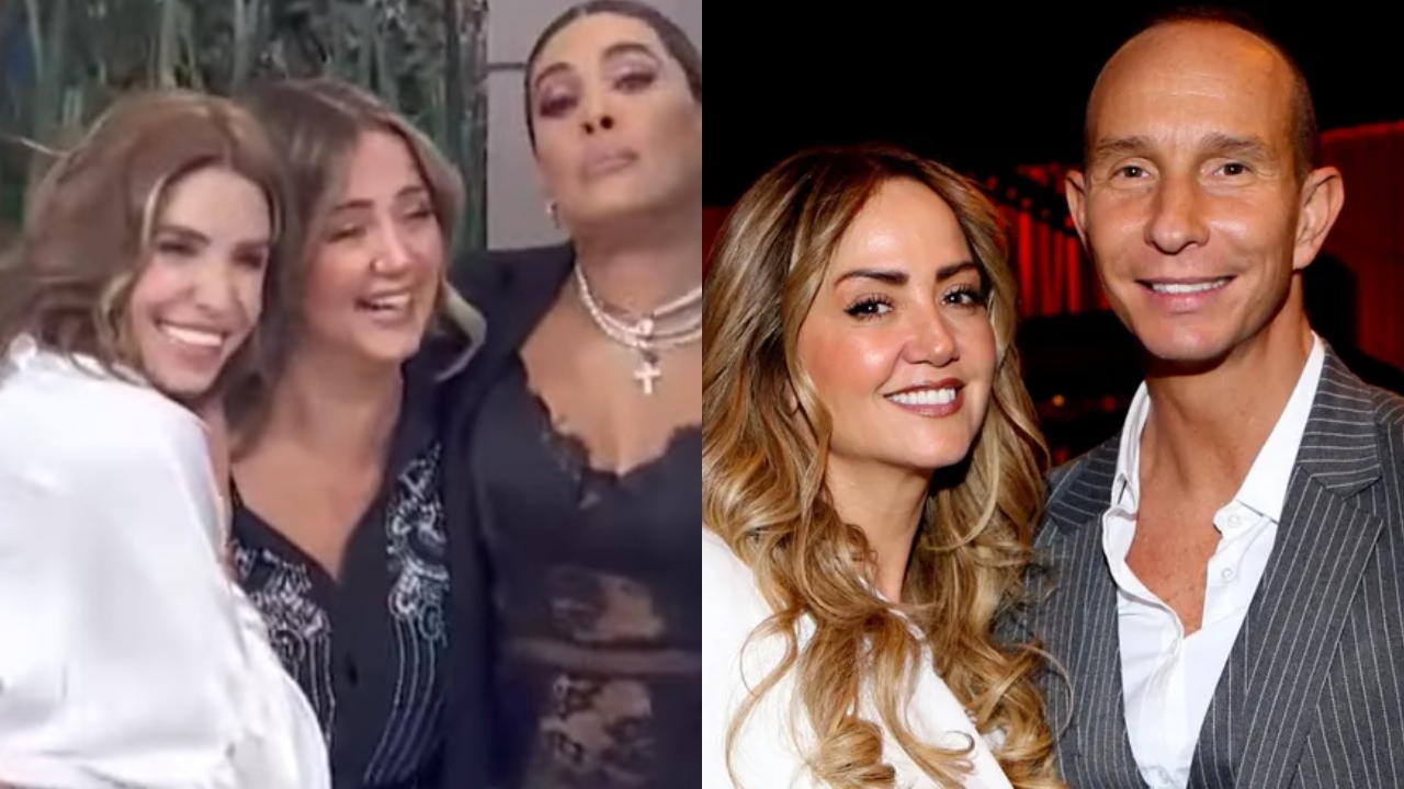 Erik RubÃ­n besando amiga de Andrea Legarreta
